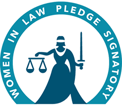 Women in Law Pledge Signatory Badge